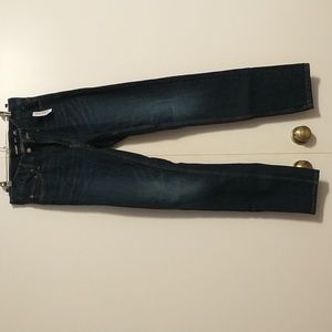 Old Navy denim jeans, size 28x32, slim cut with built in flex, new with tags
